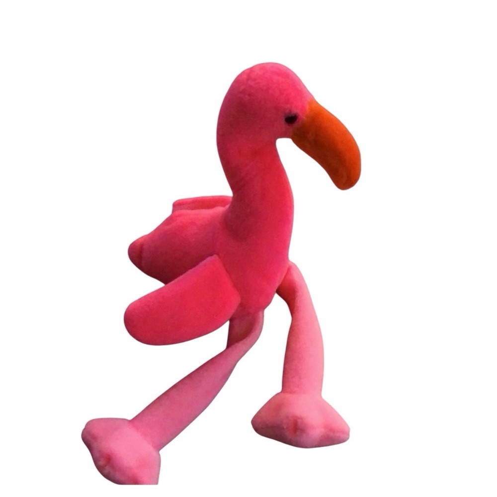 Collectible Pinky The Flamingo Beanie Baby